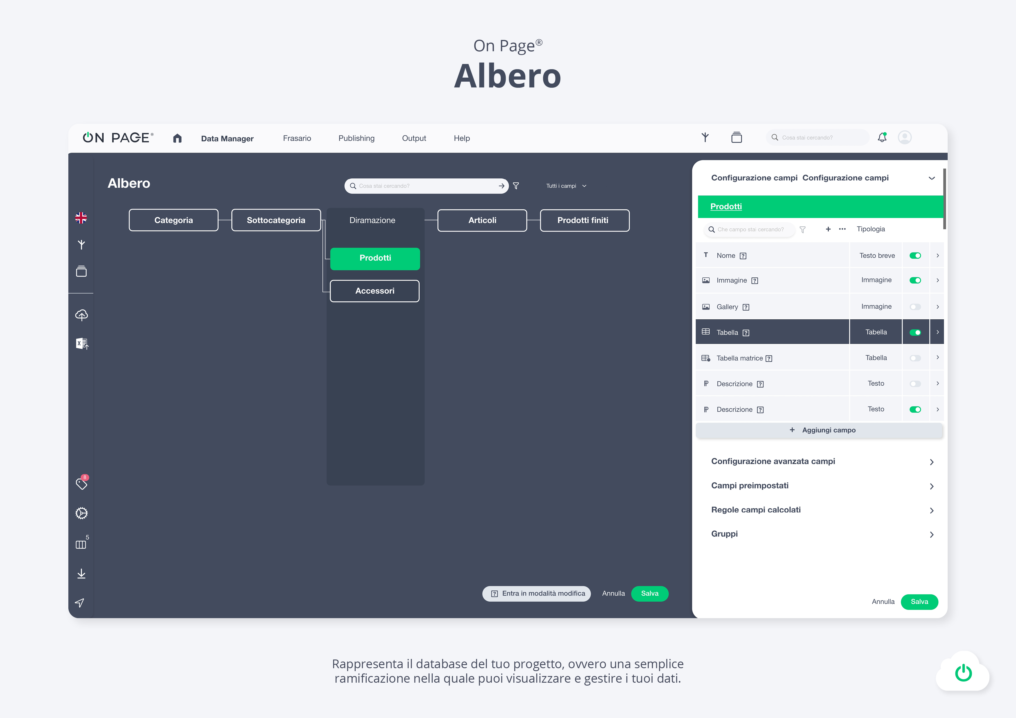 screenshot of On Page